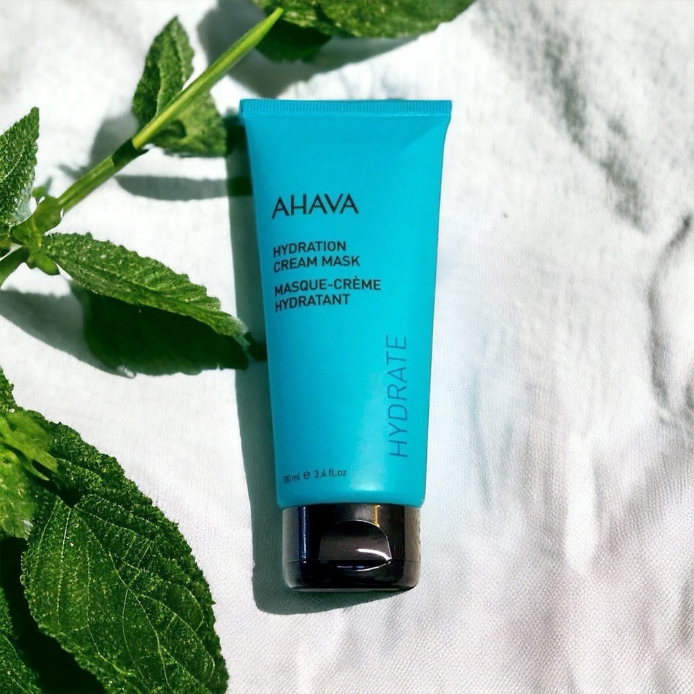 NEW AHAVA Hydration Cream Mask 3.4 oz Dead Sea Mineral Moisturizing Face Mask